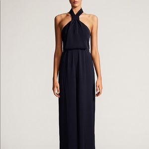 Shona Joy Navy Knot Jumpsuit